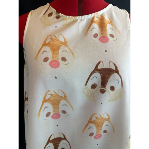CHIP DALE TIC TAC Disney Character A Line Dress Tunic Rare Custom L Large Adult - Picture 7 of 12